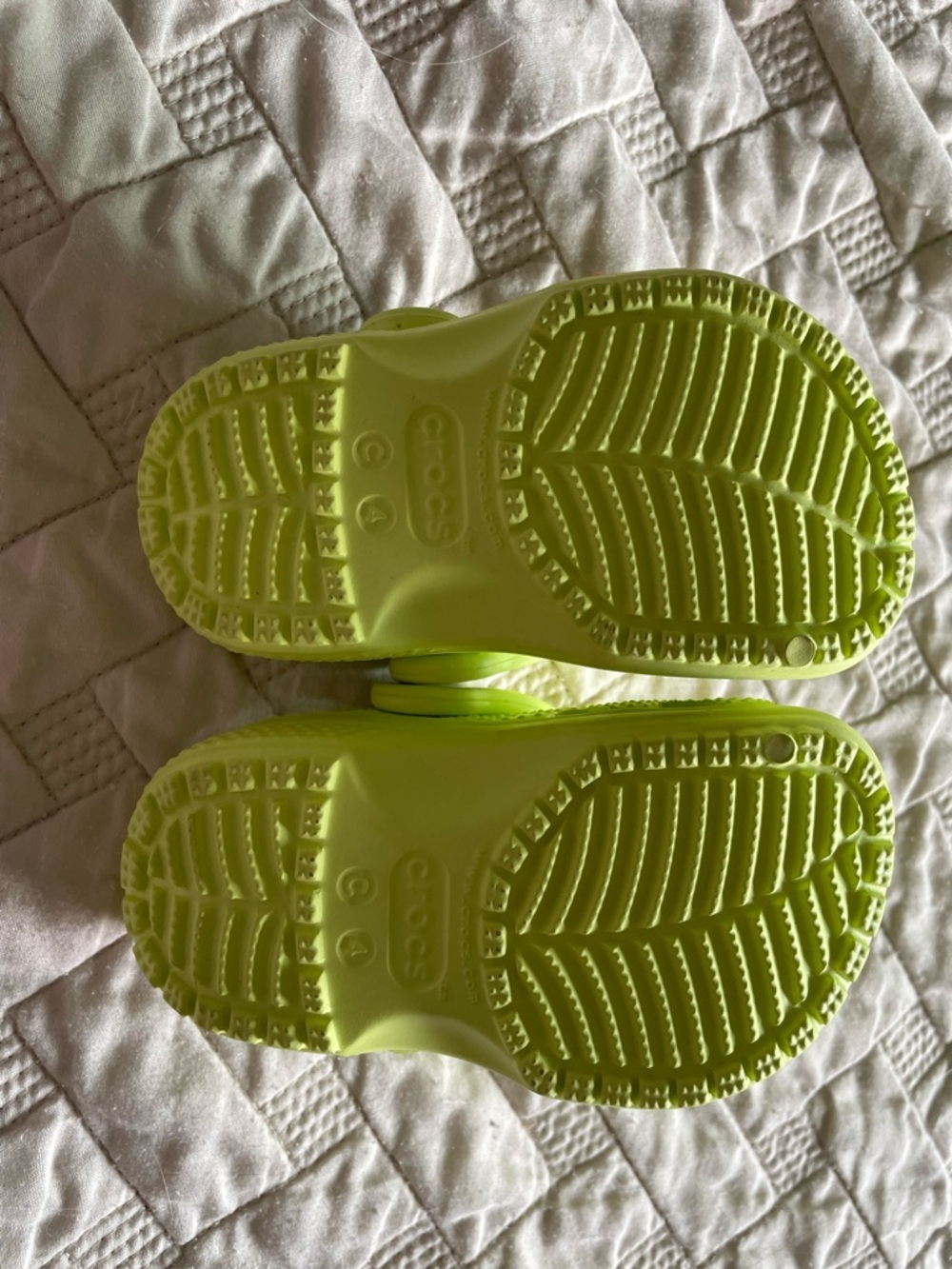 Green Baby Crocs - Picture 4 of 4